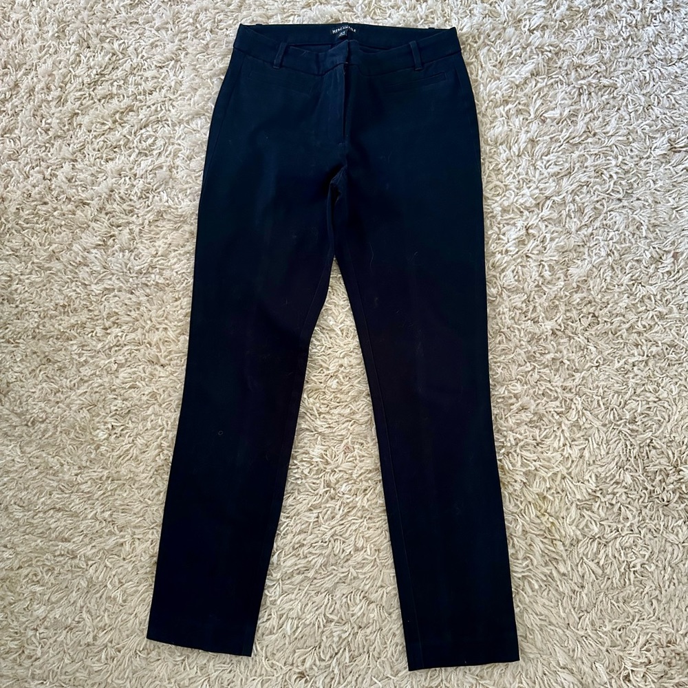 J. Crew Factory Slim Lexie Pant in Stretch Cotton Size 4 Style J5282 Black